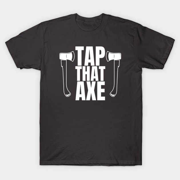 Axe Throwing T-Shirt by HobbyAndArt